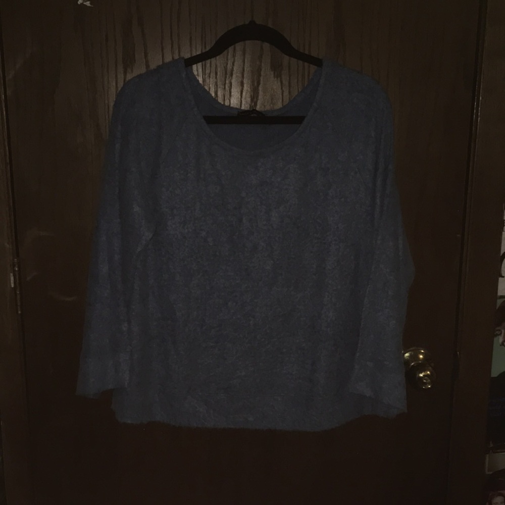 Light blue very soft sweater
